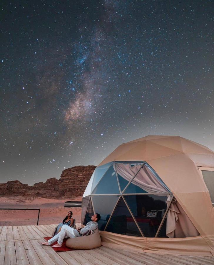 Rum Crystal Luxury Camp Wadi Rum Buitenkant foto