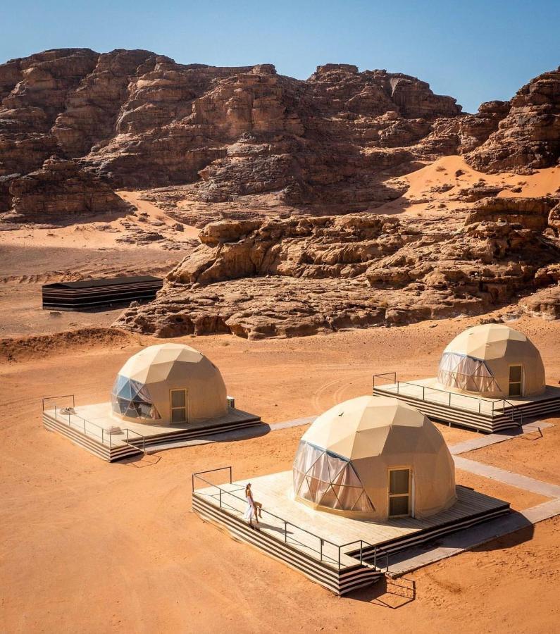 Rum Crystal Luxury Camp Wadi Rum Buitenkant foto
