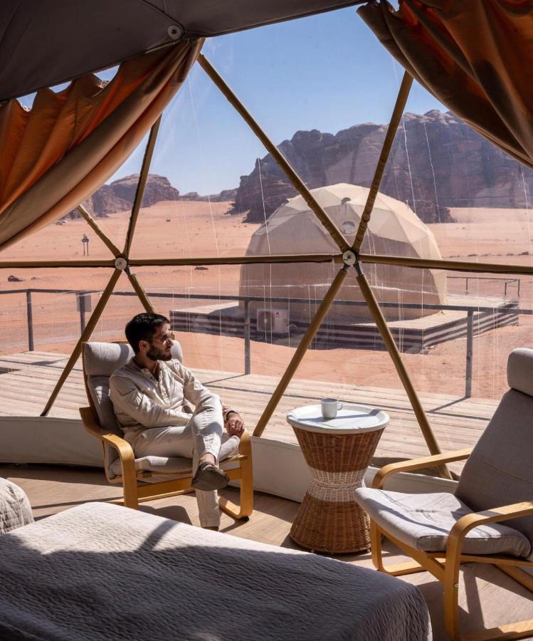 Rum Crystal Luxury Camp Wadi Rum Buitenkant foto