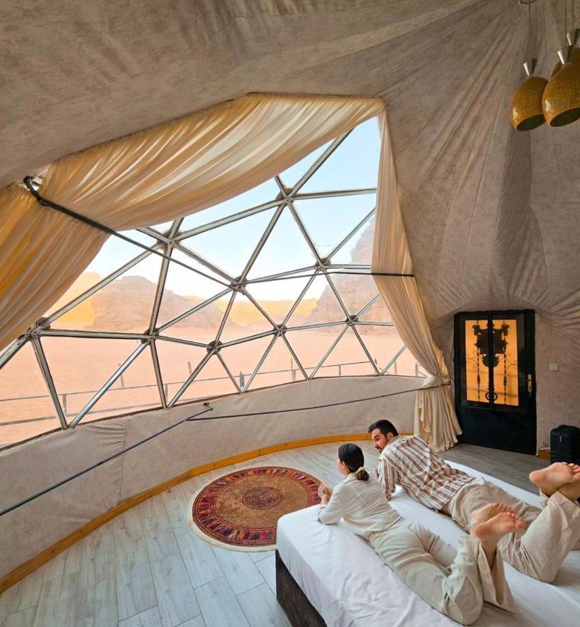 Rum Crystal Luxury Camp Wadi Rum Buitenkant foto